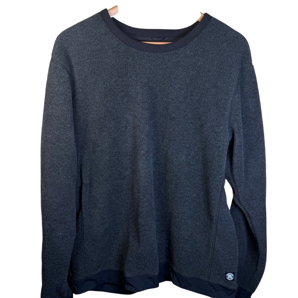 Reigning Champ Polartec Fleece Sweatshirt Mens Large Charcoal Grey Techwear Gorp